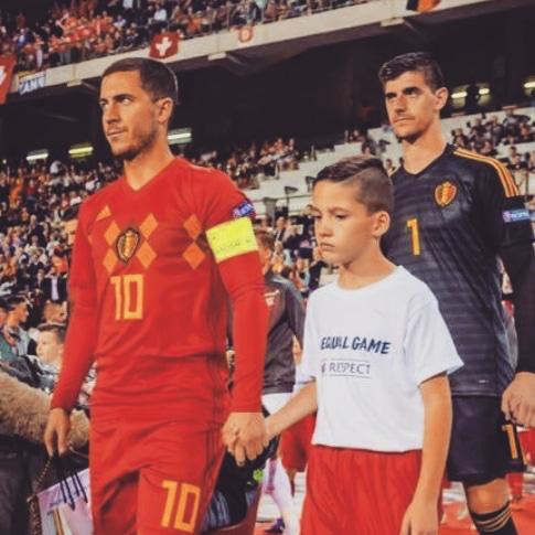 Xeno met Eden Hazard