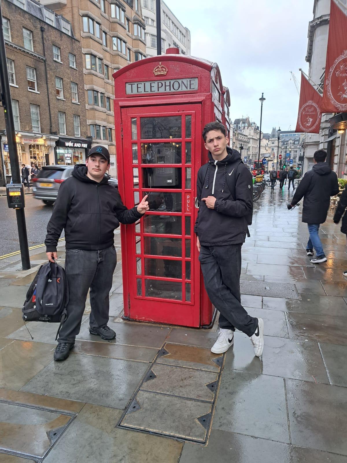 Xeno en Rune in Londen